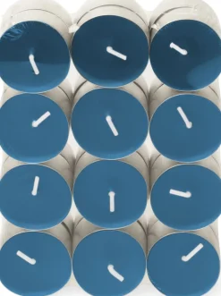 Spaas Duftkerze Essential Collection Soft Sunrise blau 4,5 Stunden D 3,9 H 1,6 cm 24 St.