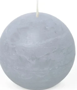 Spaas Kugelkerze Essential collection hellblau 24 Std. D 8 H 8 cm