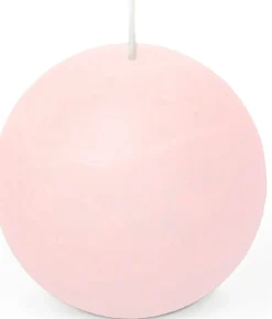 Spaas Kugelkerze Essential collection rosa 24 Std. D 8 H 8 cm