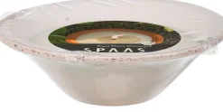 Spaas Outdoor-Kerze in Terracotta-Schale D 23 cm H 6,5 cm