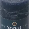 Spaas Stumpenkerze Essential collection blau 65 Std. D 8 H 11 cm