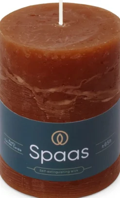 Spaas Stumpenkerze Essential collection bordeaux 65 Std. D 8 H 11 cm