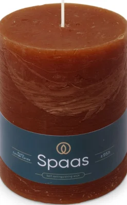 Spaas Stumpenkerze Essential collection bordeaux 95 Std. D 10 H 13 cm