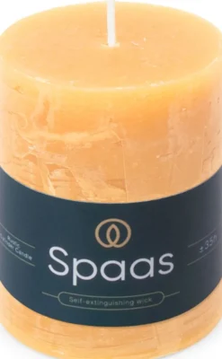 Spaas Stumpenkerze Essential collection beige 35 Std. D 7 H 9,5 cm