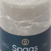 Spaas Stumpenkerze Essential collection grau 65 Std. D 8 H 11 cm