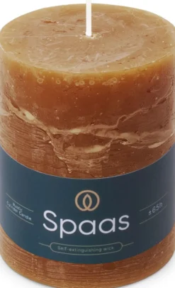 Spaas Stumpenkerze Essential collection braun 65 Std. D 8 H 11 cm
