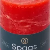 Spaas Stumpenkerze Essential collection rot 65 Std. D 8 H 11 cm