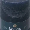 Spaas Stumpenkerze Essential collection blau 95 Std. D 10 H 13 cm