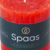 Spaas Stumpenkerze Essential collection rot 25 Std. D 7 H 7 cm