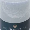 Spaas Stumpenkerze Essential collection hellblau 95 Std. D 10 H 13 cm