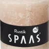 Spaas Stumpenkerze Rustic beige D 10 cm H 10 cm