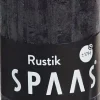 Spaas Stumpenkerze Rustic schwarz D 4,8 cm H 8 cm
