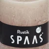 Spaas Stumpenkerze Rustic beige D 7 cm H 8 cm