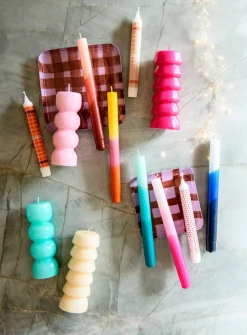 Stabkerze Triple dipped mintblau 7,5 Std. D 2,2 H 25 cm