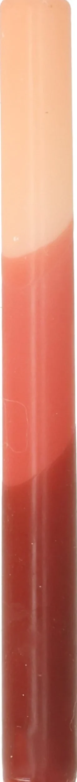 Stabkerze Triple dipped rosa / rot 7,5 Std. D 2,2 H 25 cm