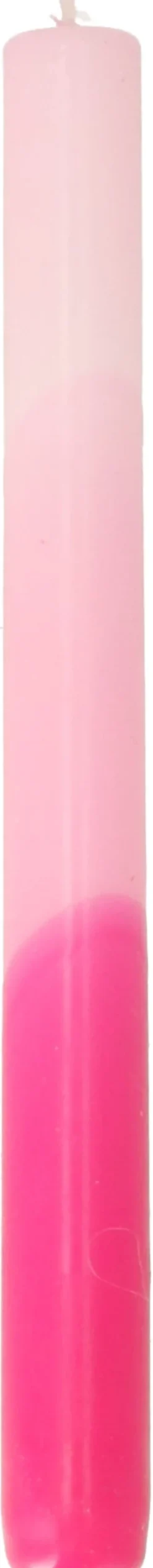 Stabkerze Triple dipped rosa 7,5 Std. D 2,2 H 25 cm