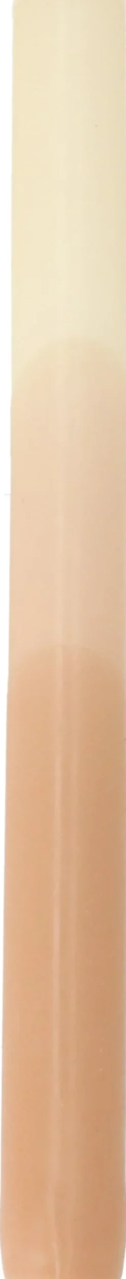 Stabkerze Triple dipped weiß / beige 7,5 Std. D 2,2 H 25 cm