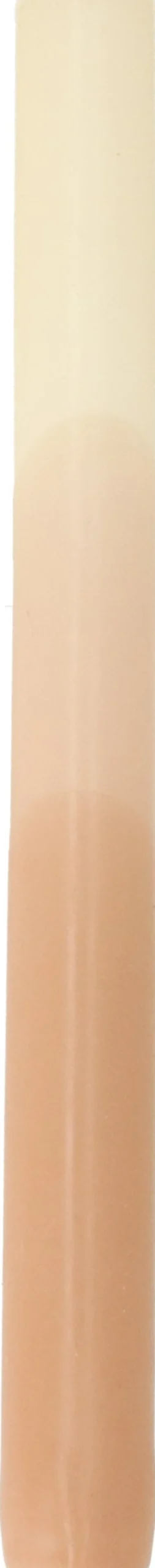 Stabkerze Triple dipped weiß / beige 7,5 Std. D 2,2 H 25 cm