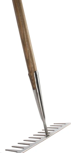 Talen Tools Gartenrechen naturell / silber 8,5 x 29,5 x 165 cm