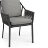 Tierra Outdoor Gartenstuhl Liv grau