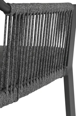 Tierra Outdoor Gartenstuhl Liv grau