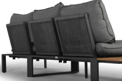 Tierra Outdoor Lounge-Set Dawson 5-Sitzer Aluminium anthrazit