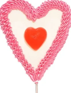 Tonton Pierrot Marshmallow-Lutscher-Herz