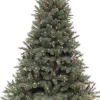 Triumph Tree Künstlicher Weihnachtsbaum Romagne mit Beleuchtung H 185 cm blaugrün