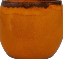 TS Blumentopf Charlotte orange D 23 H 20 cm