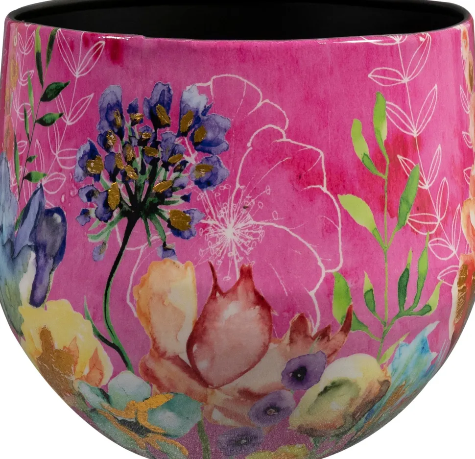 TS Blumentopf Fiesta D 24 H 21 cm fuchsia