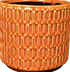 TS Blumentopf Floor orange D 10 H 9 cm