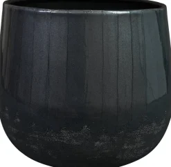 TS Blumentopf Ninthe grau D 23 H 21 cm