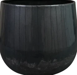 TS Blumentopf Ninthe grau D 29 H 25 cm