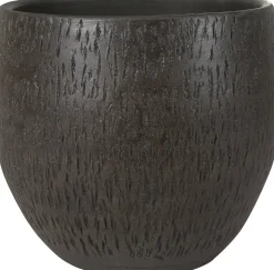 TS Blumentopf Owen D 22 cm H 20 cm braun