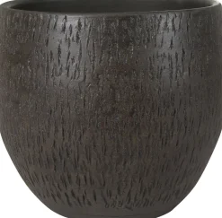 TS Blumentopf Owen D 28 cm H 25 cm braun