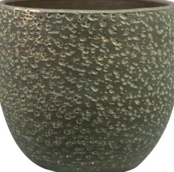 TS Blumentopf Rinca grün D 21 H 19 cm