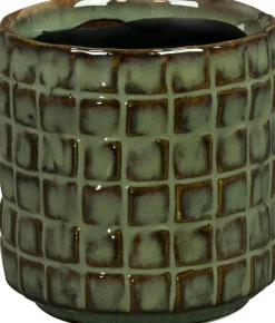 TS Blumentopf Stian grün D 7 H 7 cm