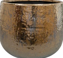 TS Blumentopf Yvette gold D 21 H 17 cm