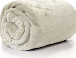 Unique Living Decke Enzo weiß 130 x 180 cm