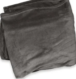 Unique Living Decke Enzo dunkelgrau 130 x 180 cm