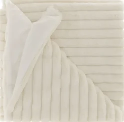 Unique Living Decke Peppe weiß 150 x 200 cm