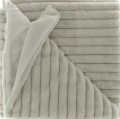 Unique Living Decke Peppe grau 150 x 200 cm