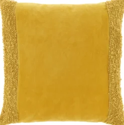 Unique Living Dekokissen Wess gelb 45 x 45 cm