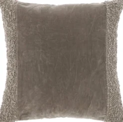 Unique Living Dekokissen Wess grau 45 x 45 cm