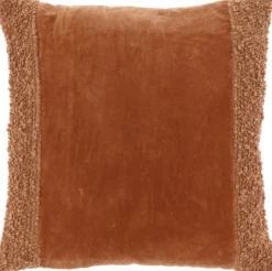 Unique Living Dekokissen Wess kupfer 45 x 45 cm