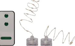 Unterwasser-Lichterkette mit 10 LEDs warmweiß 2 St.