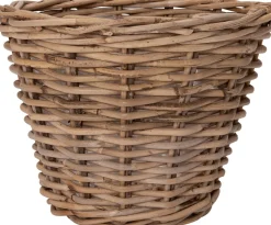 Van der Leeden Pflanzkorb D 35 H 25 cm grau