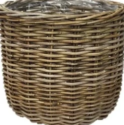 Van der Leeden Pflanzkorb Stephanie naturell D 36 H 35 cm