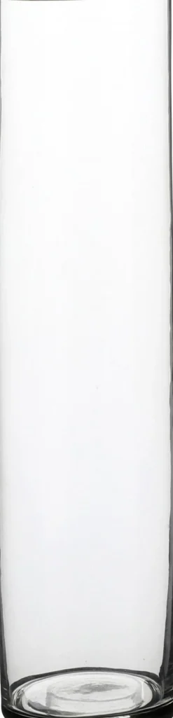 Vase Carly transparent D 9 H 40 cm