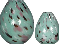 Vase Lily grün D 16 H 23 cm